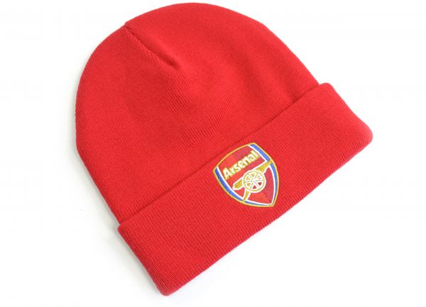 Arsenal FC Red Knitted Turn Up Hat