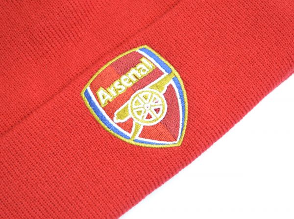 Arsenal FC Red Knitted Turn Up Hat