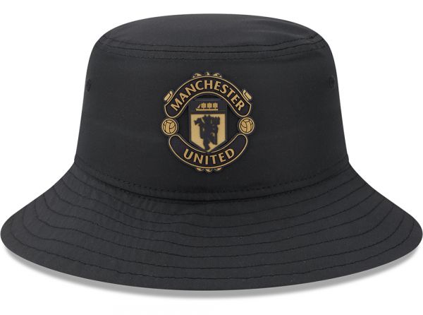 Manchester United FC New Era Black Bucket Hat