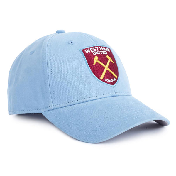 West Ham United FC Sky Blue Crest Cap