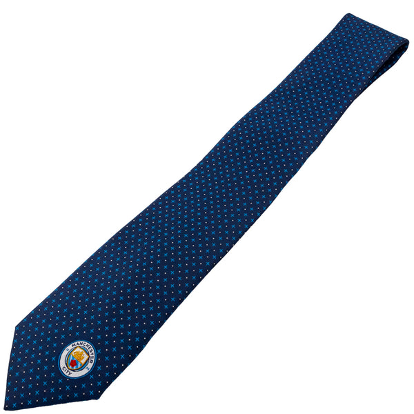 Manchester City FC Navy Players Tie