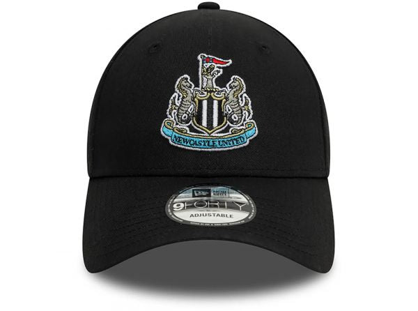 Newcastle United FC New Era 9Forty Black Crest Cap